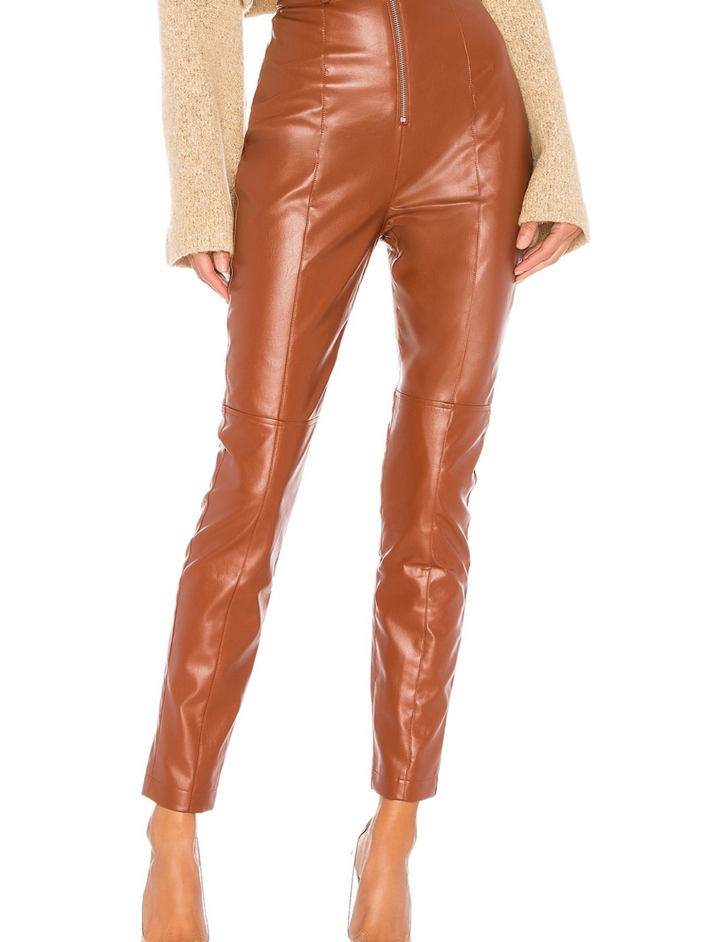 Lovers + Friends Georgia Pant in Chestnut Brown